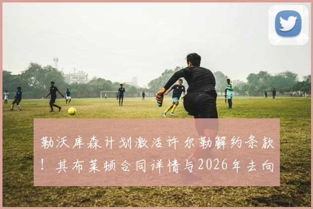 勒沃库森计划激活许尔勒解约条款!其布莱顿合同详情与2026年去向分析